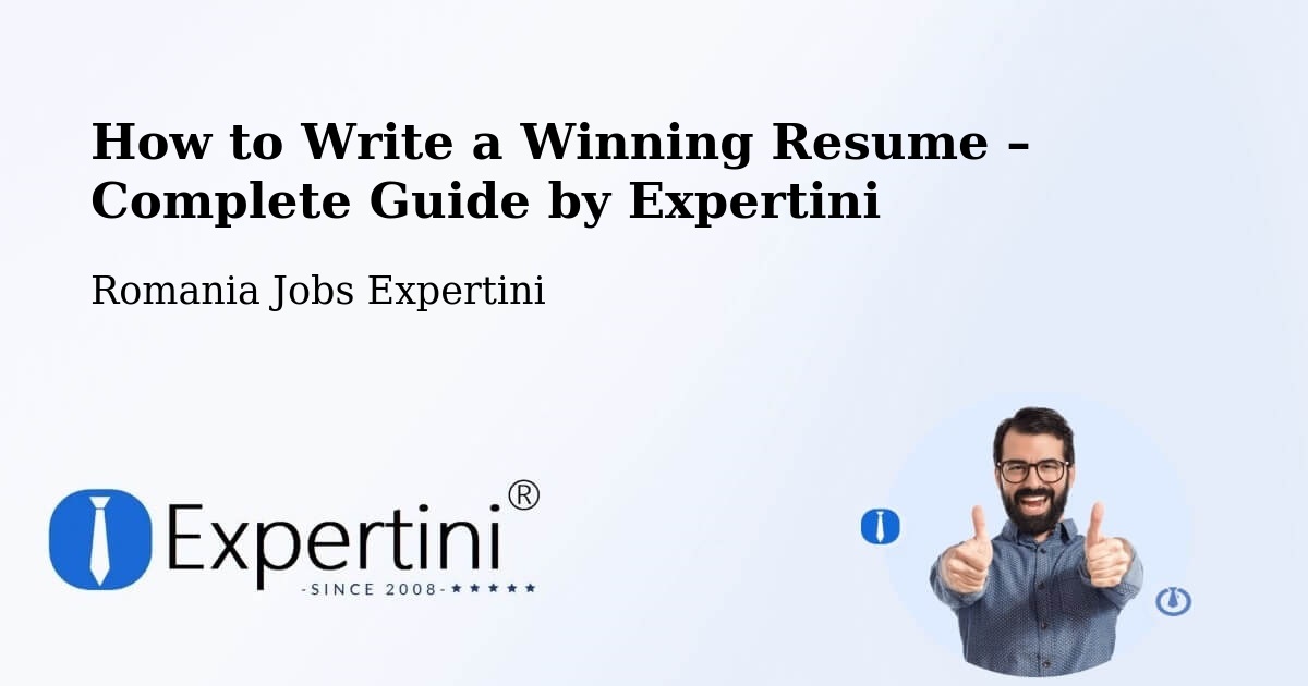 Resume Writing Guide for Job Seekers – Nadăș - Nadăș, Romania Jobs Expertini